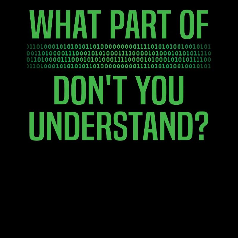 Binary Code Binar Dualcode Programmer Gift