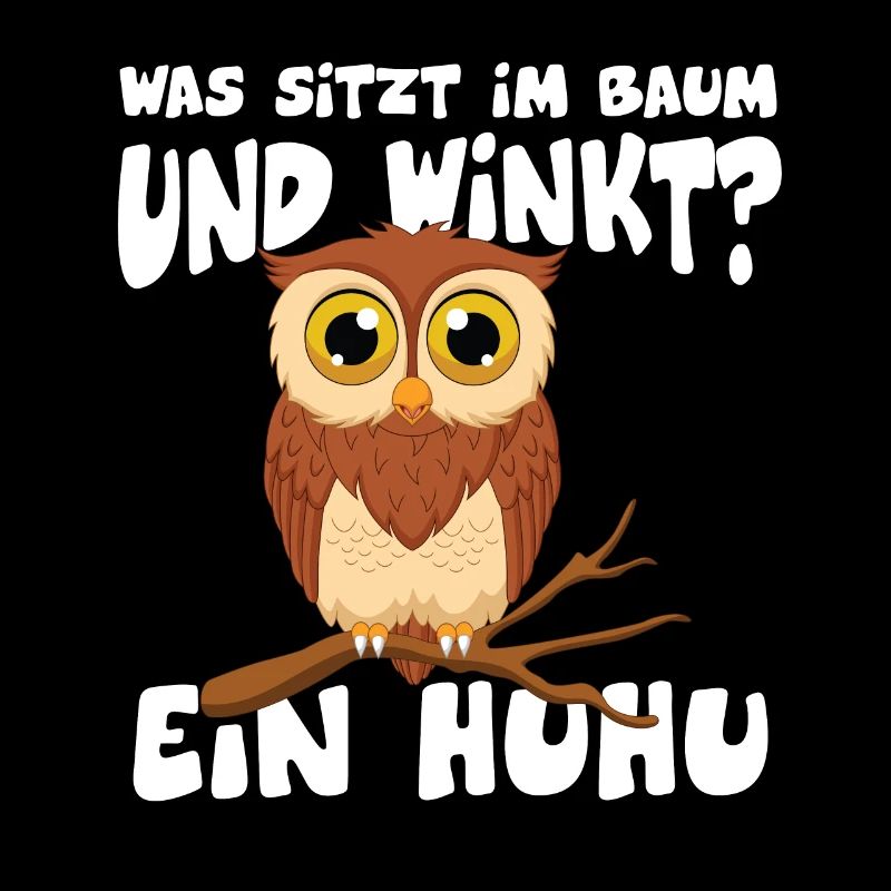 was sitzt im Baum und winkt? ein Huhu