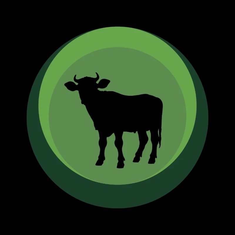 Kuh Bauer Stier