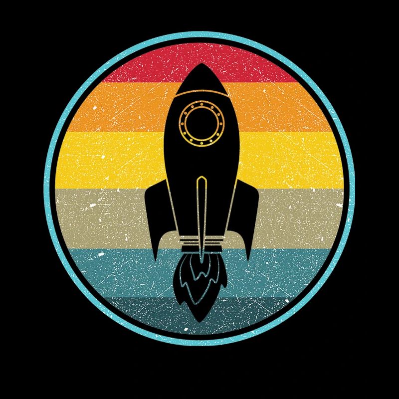 Rocket Science Physique Rétro Vintage