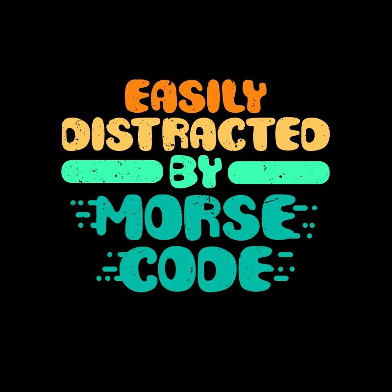 Le code Morse facilement distrait par le code Morse