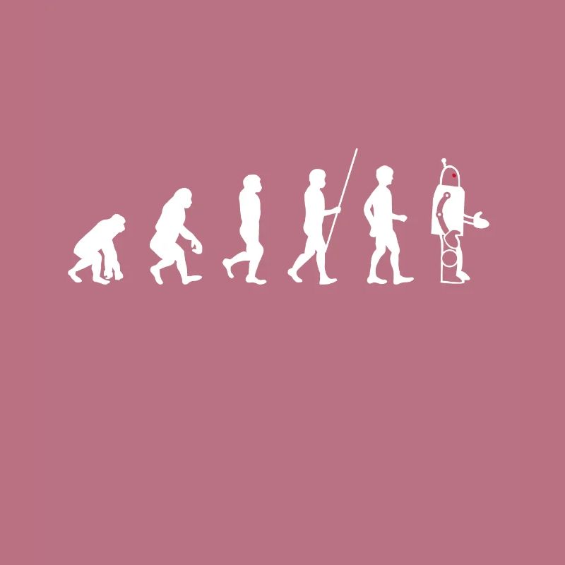 Evolution - Robot - White