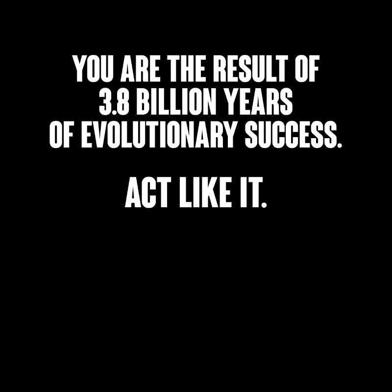 Science Geek Act like an evolutionary su poison