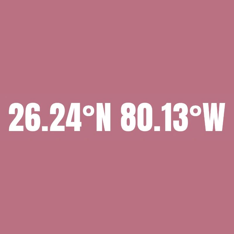 Pompano Beach, Florida, USA Coordinates