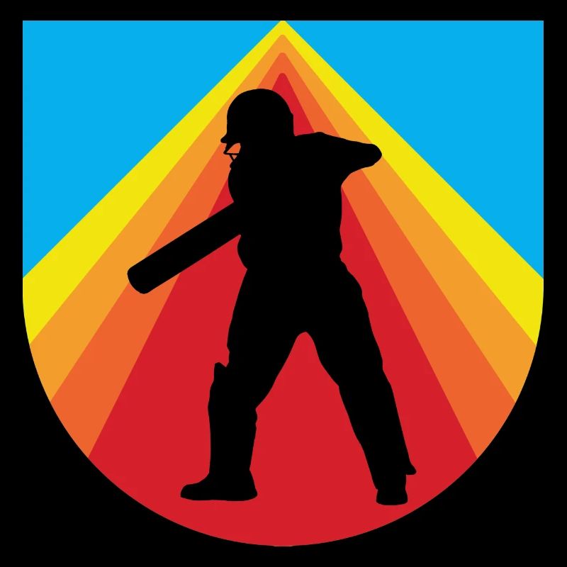 Équipe de cricket sportif