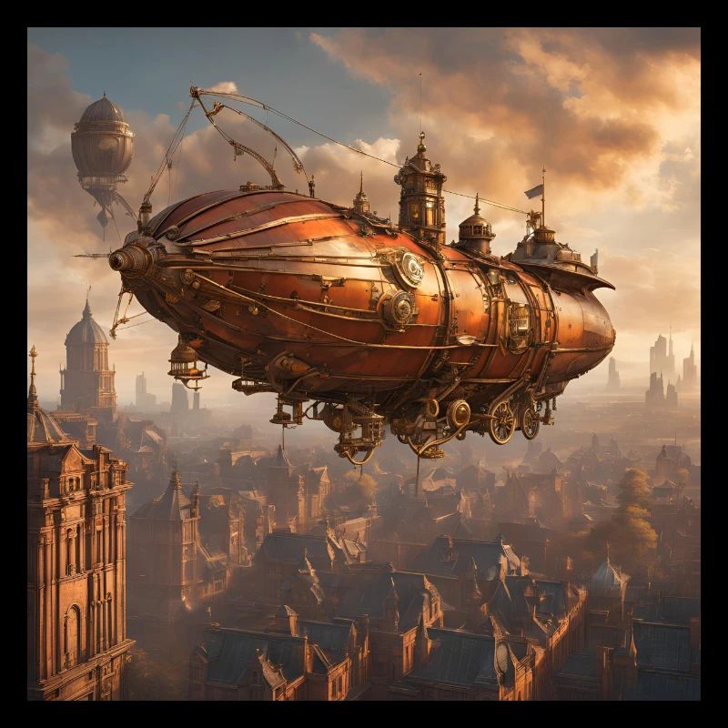 A Steampunk Octopus Power