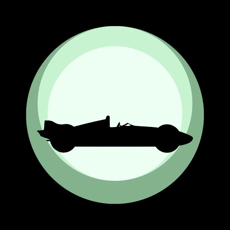 Véhicule de course à la dérive