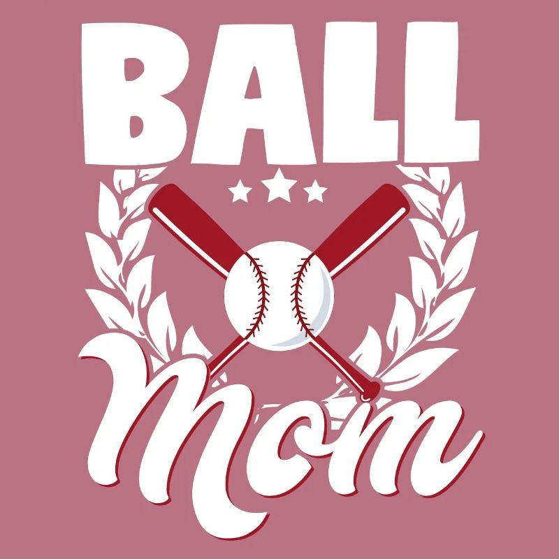 Ball Mom Baseball Softball Mutter Muttertag