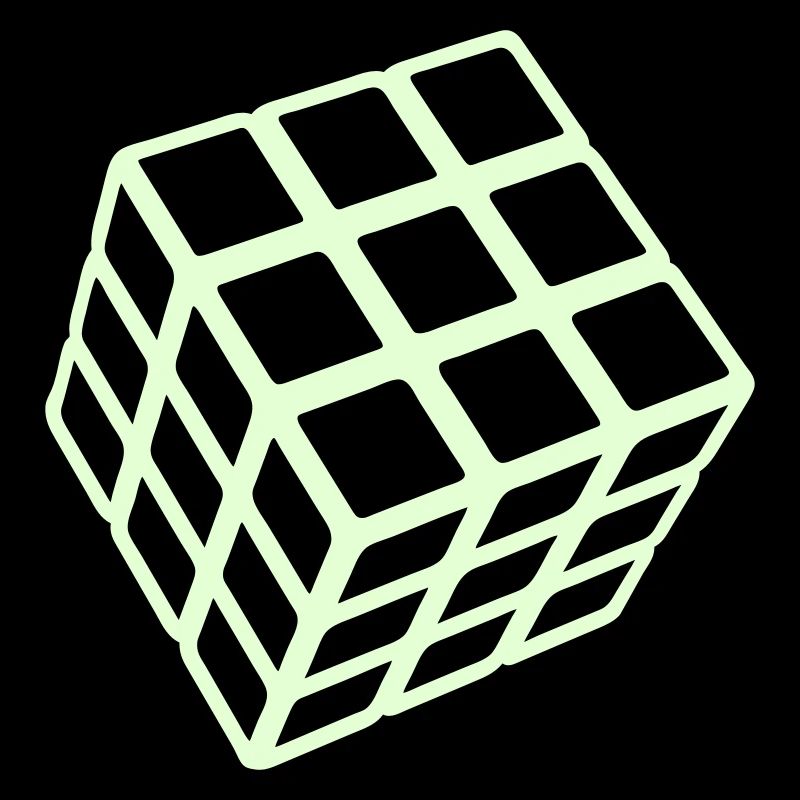 Rubik's Cube Glow In The Dark