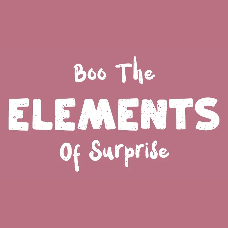 Boo Les éléments de surprise