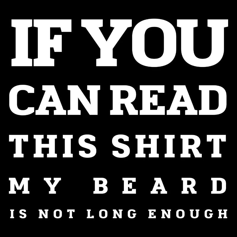 Longueur de la barbe de test oculaire
