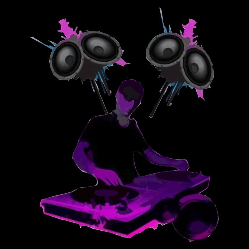 DJ mit speaker
