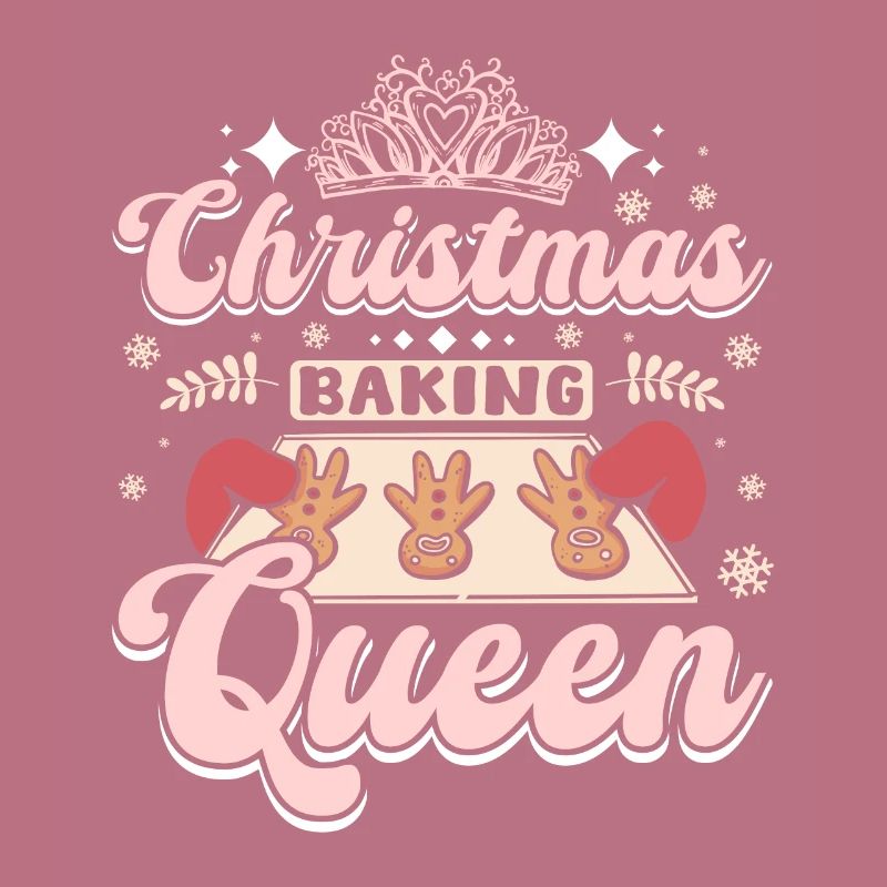 Reine de la cuisson des biscuits de Noël