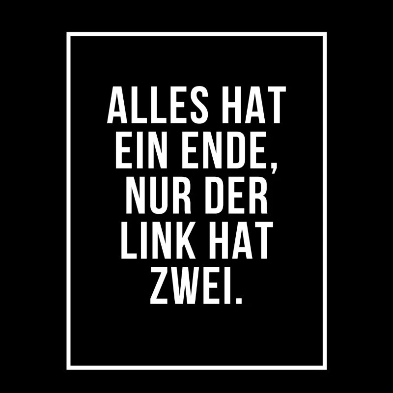 SEO Alles hat ein Ende nur der Link hat zwei