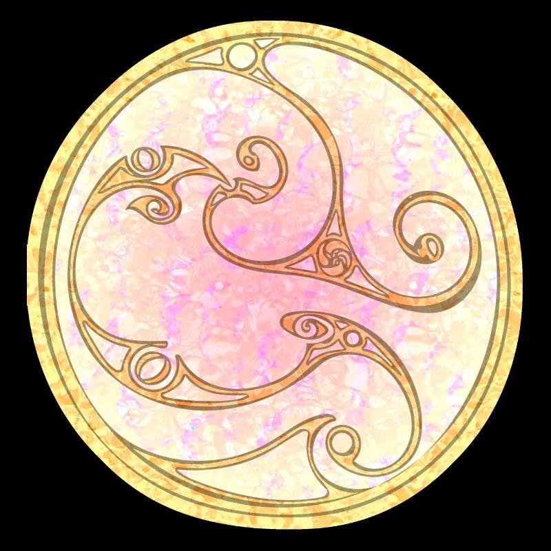 Tourbillon de lumière du soleil