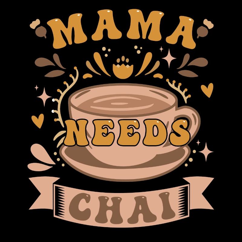 Chai Latte Tee trinken Teetrinker