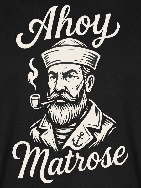 Ahoy Matrose Retro Nautik