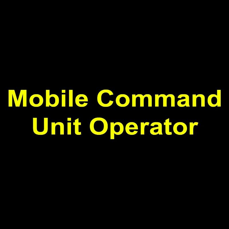 Mobile Command Unit Operator