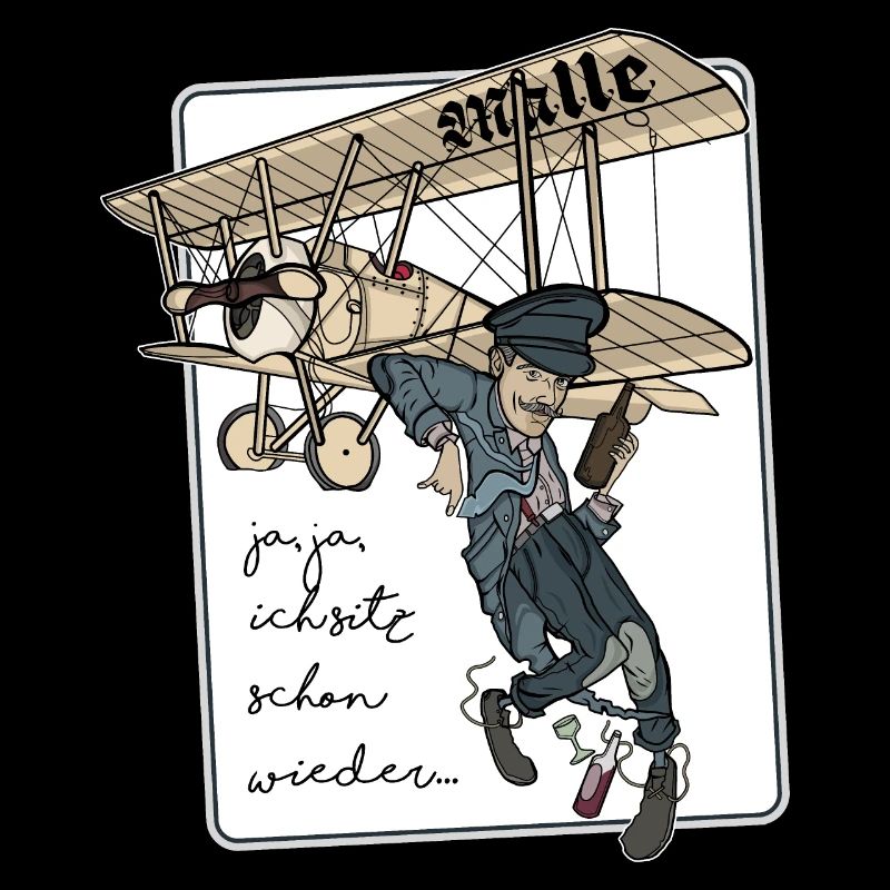 Serré dans un avion