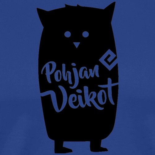 Veikko-pöllö - Miesten premium t-paita