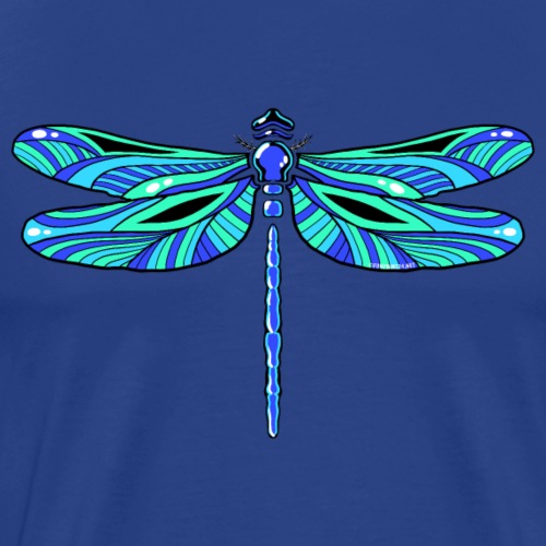 Dragonfly, insect textiles, Gifts ideas for you! - Miesten premium t-paita