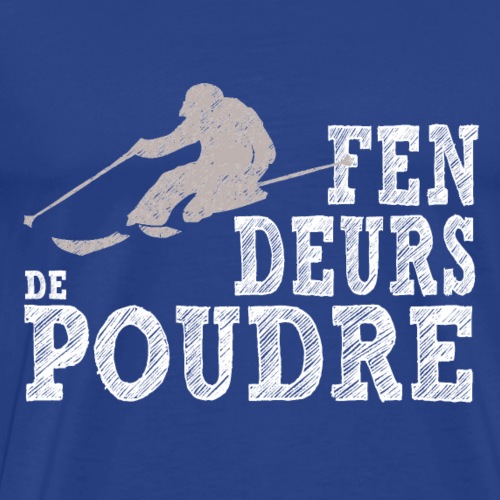 2017 Fendeur de Poudre use - T-shirt Premium Homme
