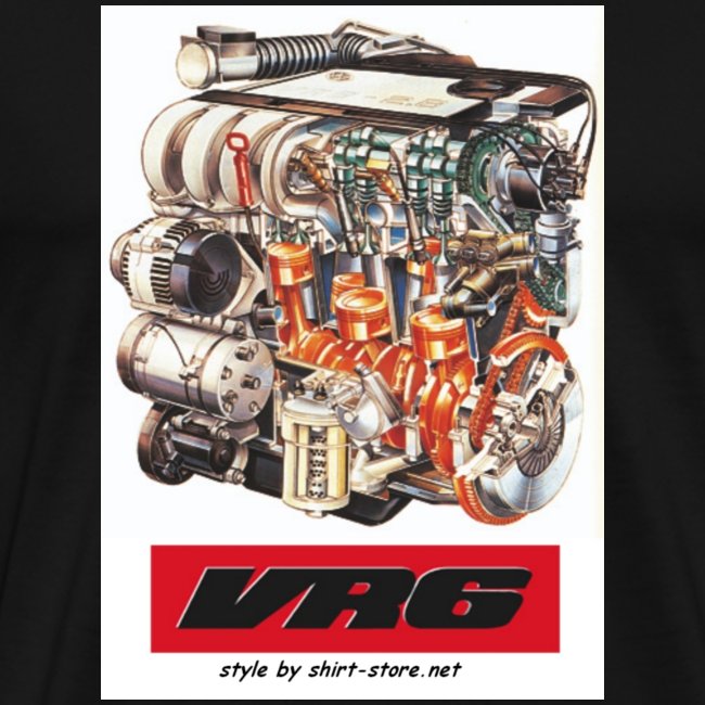 VR6 Motor Farbe by Shirt-Store.net
