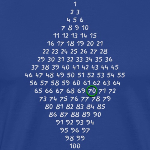 70. Geburtstag - Männer Premium T-Shirt