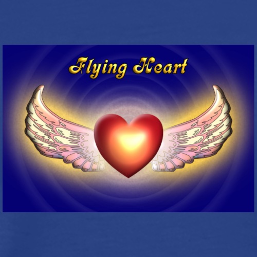 Flying Heart - Männer Premium T-Shirt