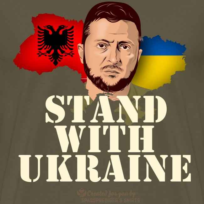 Albanien Stand with Ukraine