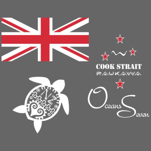 Oceans 7 Cook Strait - Männer Premium T-Shirt