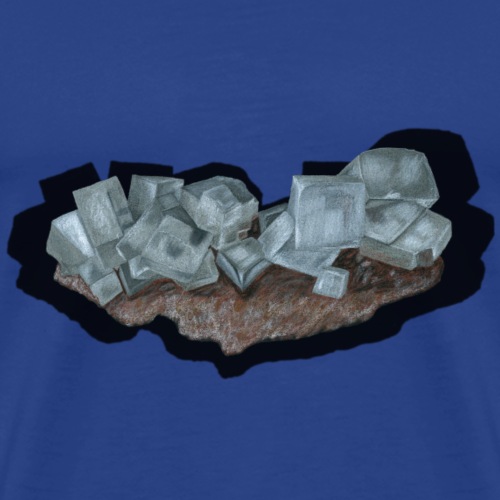 Halit-Kristallstufe - Männer Premium T-Shirt