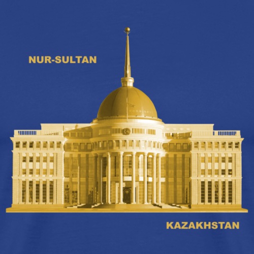 Kasachstan Nur-Sultan Hauptstadt Europa Astana - Männer Premium T-Shirt