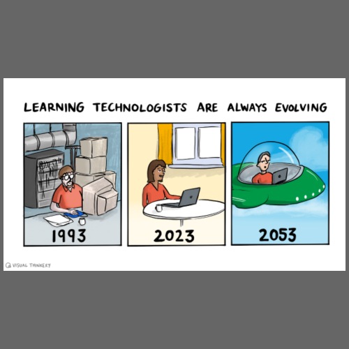 Learning Technologists are always evolving - Men's Premium T-Shirt