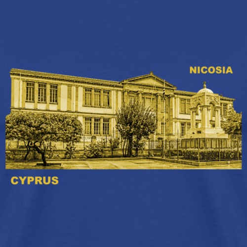 Nicosia Cyprus Zypern Hauptstadt Europa - Männer Premium T-Shirt