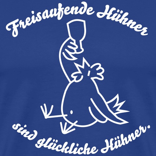 Mallorca T Shirt Design Freisaufende Hühner - Männer Premium T-Shirt
