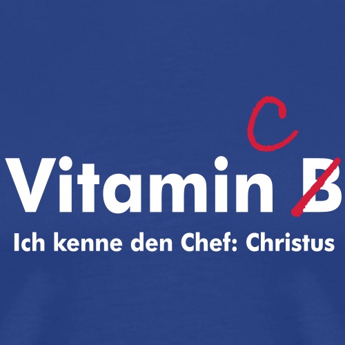 Vitamin C (JESUS shirts) - Männer Premium T-Shirt