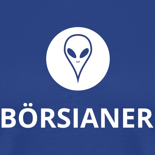 Börsianer Trader Alien - Men's Premium T-Shirt