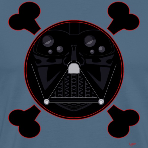 Dinky Skull Vader - T-shirt Premium Homme