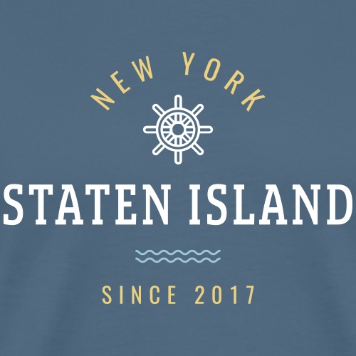 NWE YORK - STATEN ISLAND - Maglietta Premium da uomo