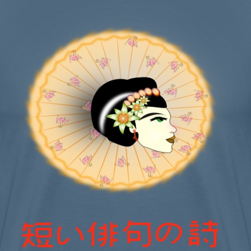 geisha - Herre premium T-shirt