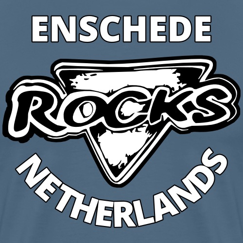 Rocks Enschede NL - BWS - Mannen Premium T-shirt
