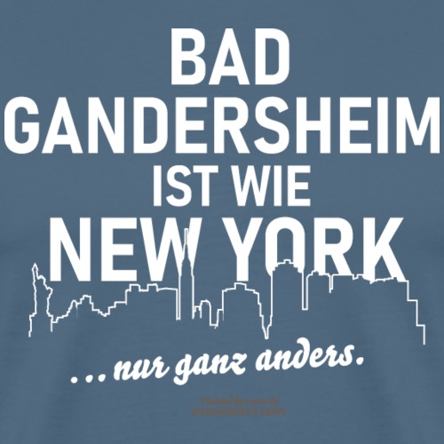 Bad Gandersheim - Männer Premium T-Shirt