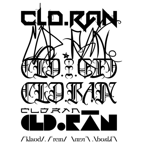 CLD.RĀN - VARIOUS FONTS - Men's Premium T-Shirt