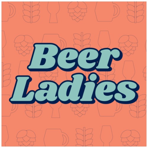 Beer Ladies - Square Coral - Men's Premium T-Shirt