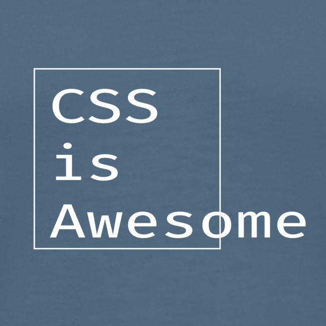 cssawesome - white