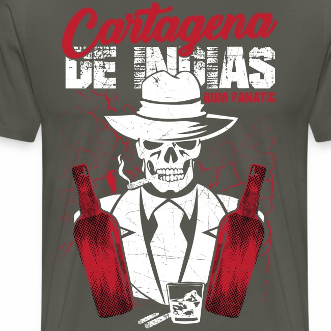 T-shirt Rum Fanatic - Cartagena des Indias