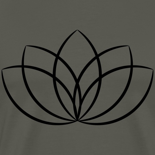 Lotus - Männer Premium T-Shirt