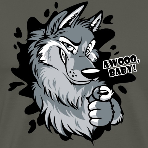 Awooo Baby - Männer Premium T-Shirt