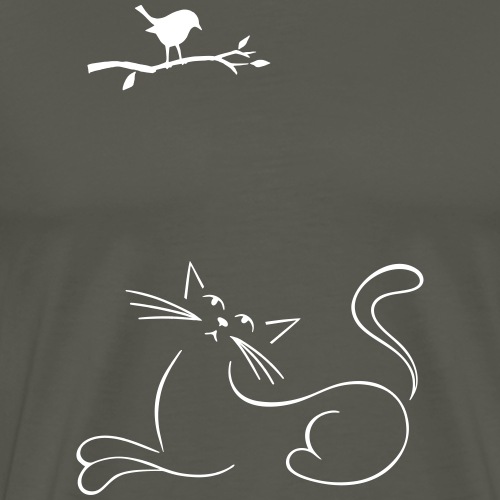 Cat and Robin - Men's Premium T-Shirt